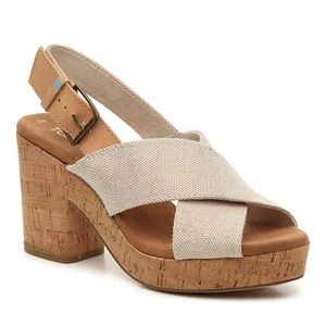 Toms Ibiza Platform Sandal